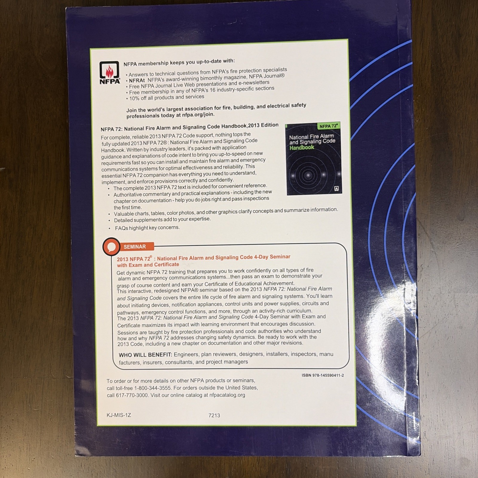 NFPA 72 National Fire Alarm and Signaling Code 2013 Edition NEW 978-1455904112