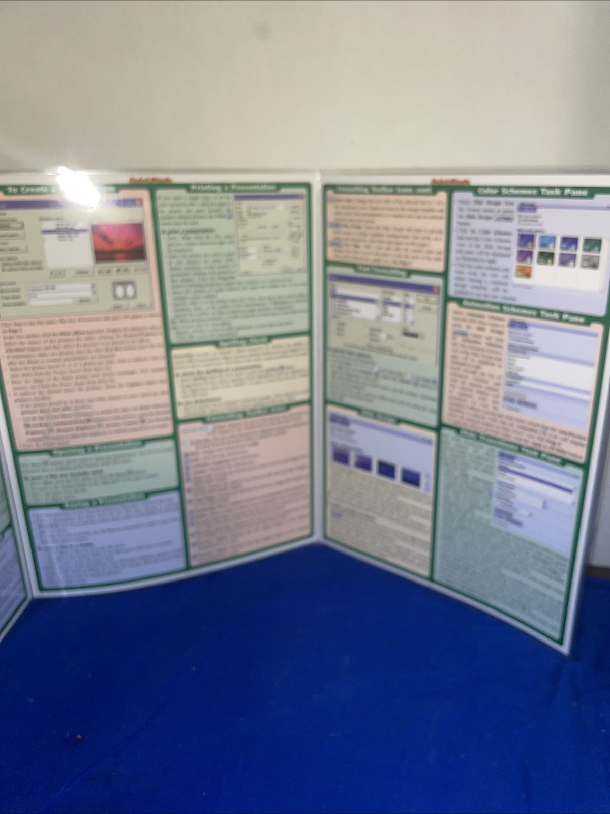 Bar CHARTS “QUICK Reference- POWER POINT” Laminated ( 8.50″ x 10.75″ Folded)2003