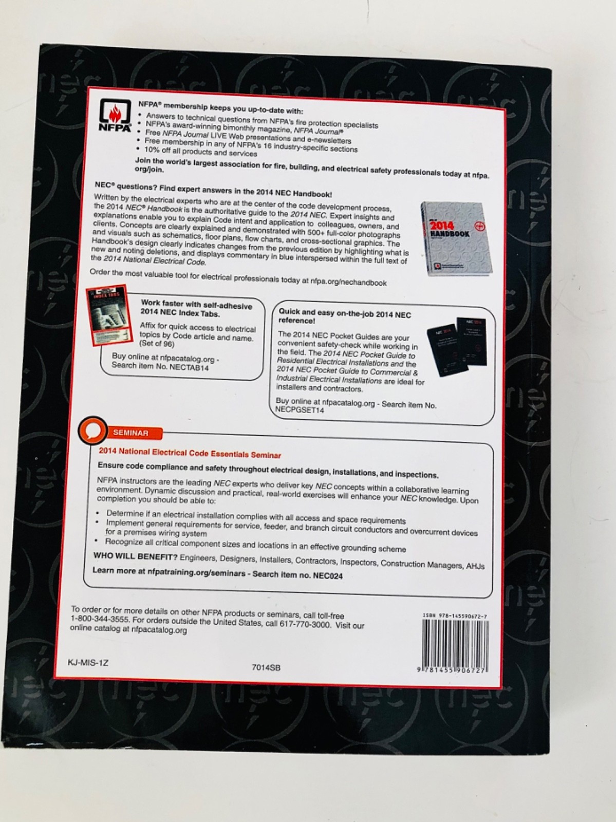 NFPA 70, National Electrical Code 2014 Edition by National Fire Protection SOFT