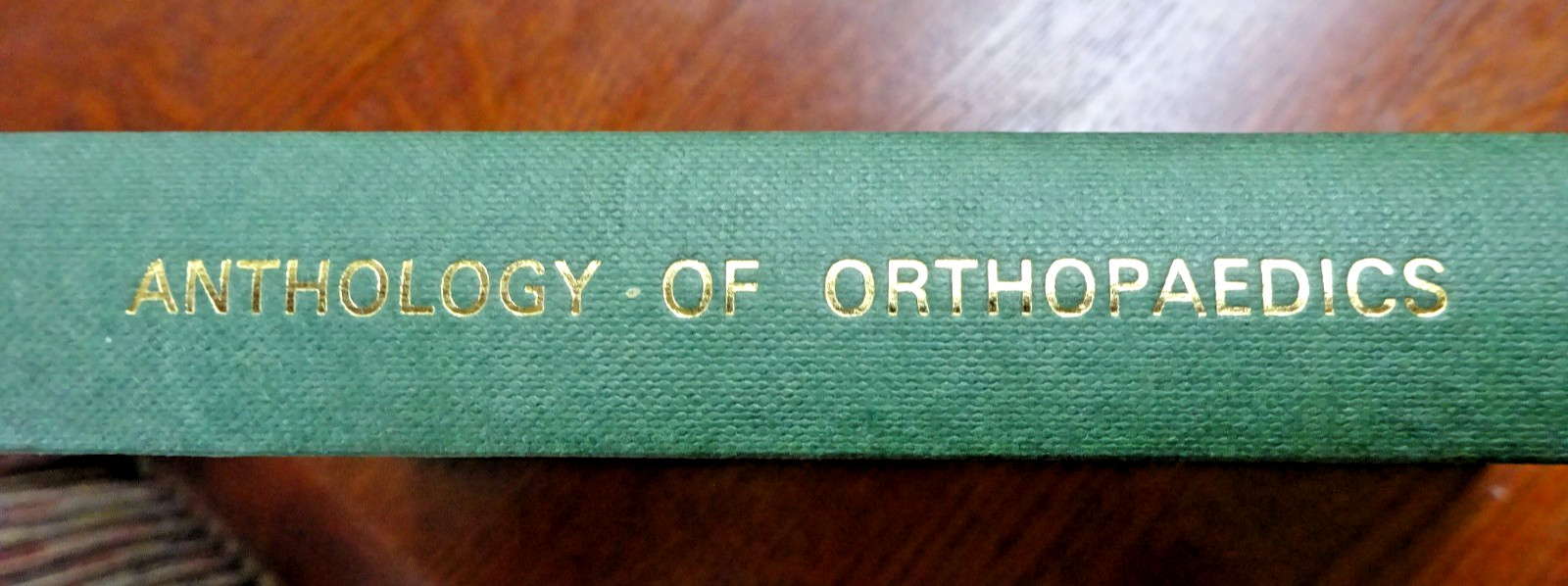 Anthology of Orthopaedics by Mercer Rang 1966 Hardcover 244 pages