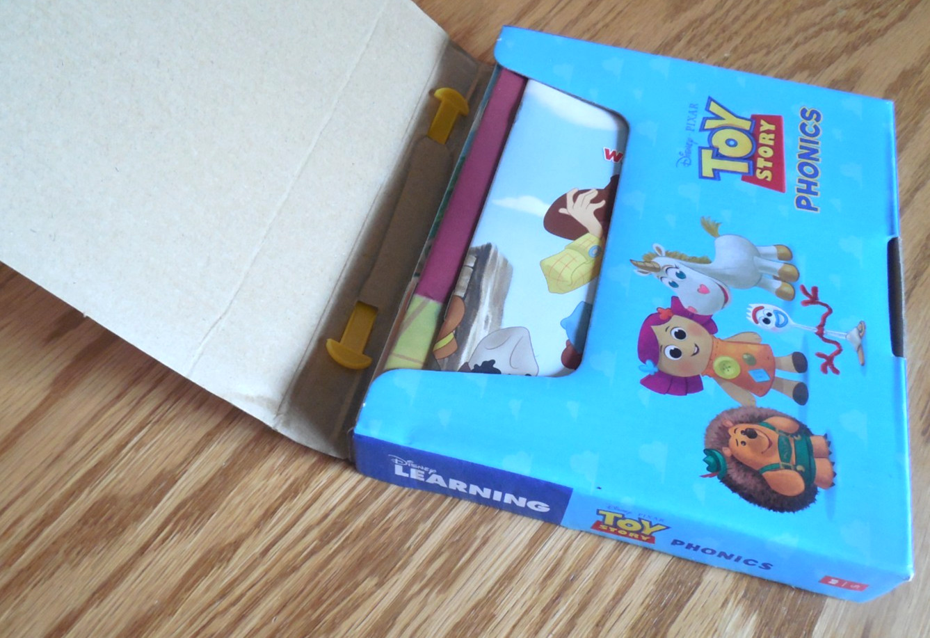 EUC Scholastic Disney “Toy Story” Phonics Reading Program 12-Book Box Set