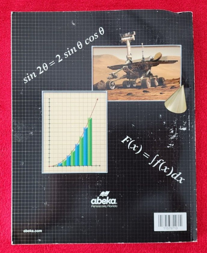 Abeka A Beka Book PRECALCULUS with Trigonometry and Analytical Geometry 11579713