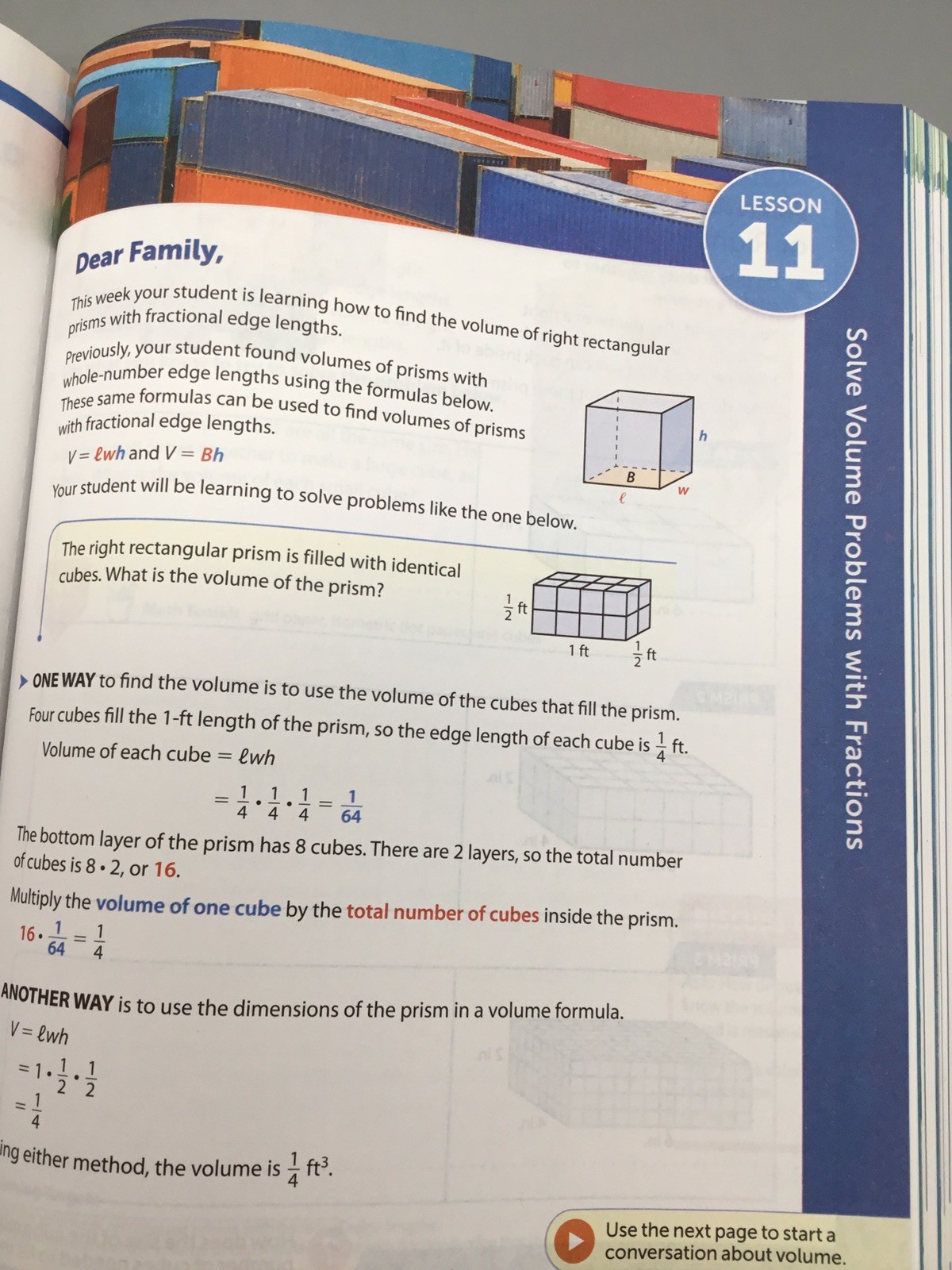 i-Ready Classroom Mathematics grade 6 Volume 1 Workbook