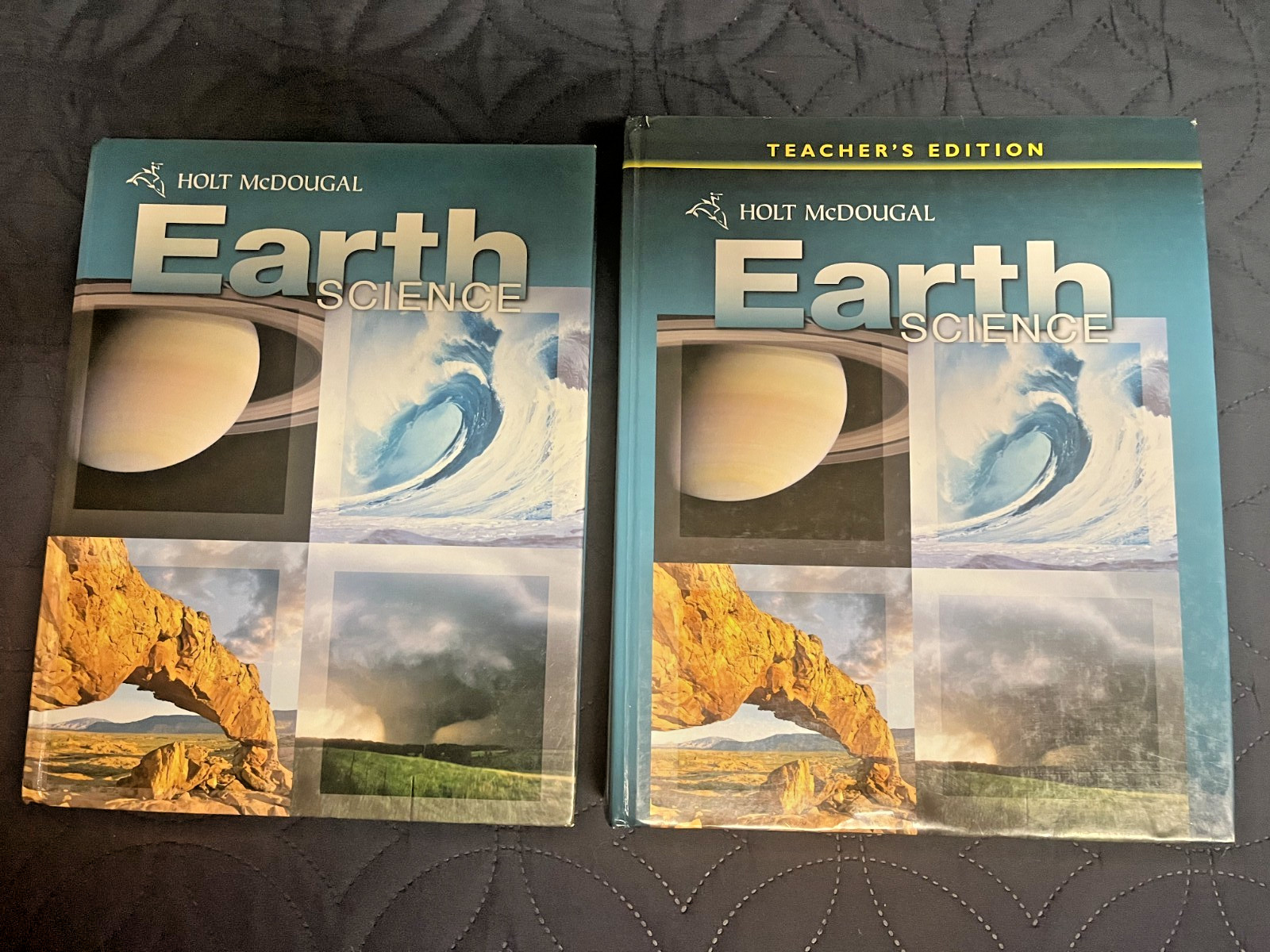 Earth Science Teacher & Student Editions Hardcover Holt McDougal