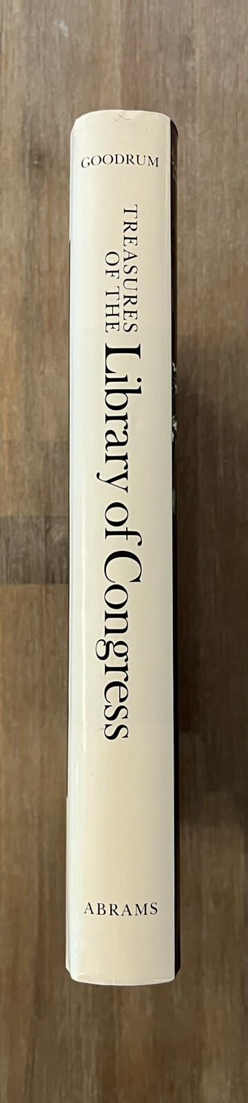 📚 TREASURES OF THE LIBRARY OF CONGRESS – Goodrum – First Ed. 1st