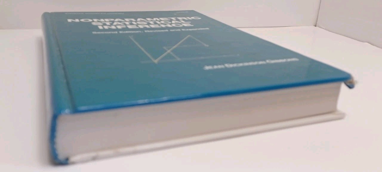 Nonparametric Statistical Inference Second Edition by Gibbons – Hardcover