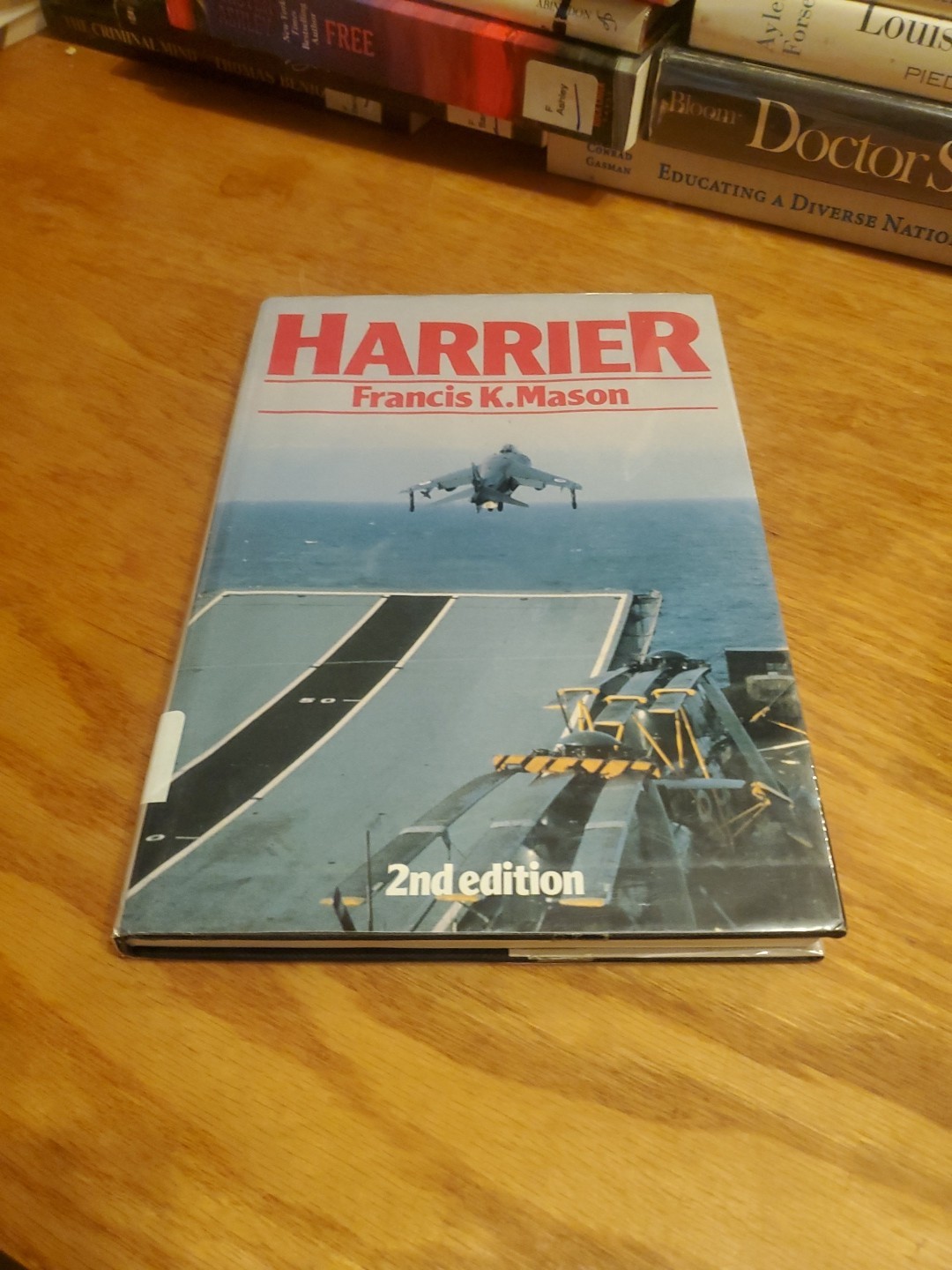 Harrier by Francis K. Mason 1983 HCDJ Naval Institute Press