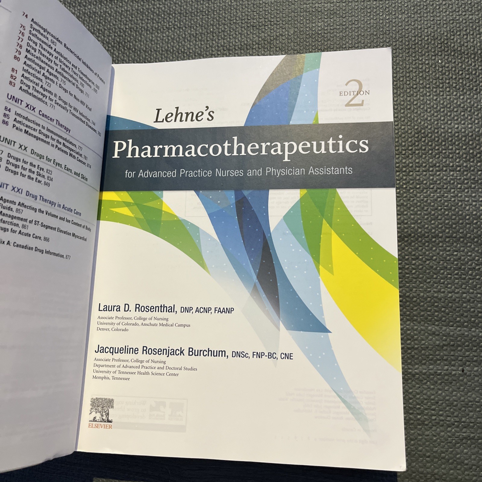 Lehne’s Pharmacotherapeutics for Advanced Practice Nurses, 2nd Edition