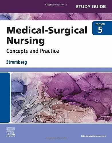 Study Guide for Medical-Surgical – Paperback, by Stromberg RN BSN – Very Good p