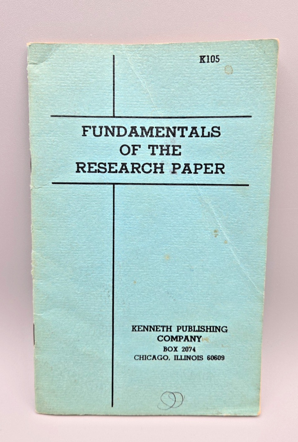 VTG 1964 Fundamentals of Poetry & Research Paper Booklets Vintage Education