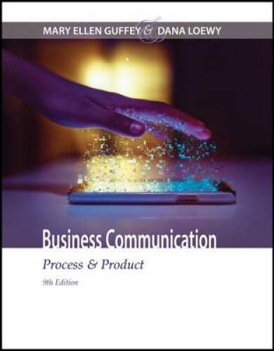 Business Communication: Process Product – Hardcover – VERY GOOD