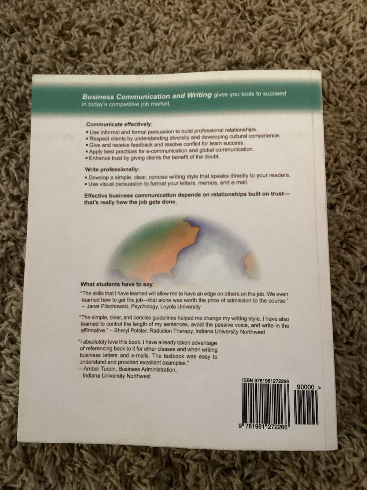 NEW Business Communication and Writing Book: Indiana Northwest W-231