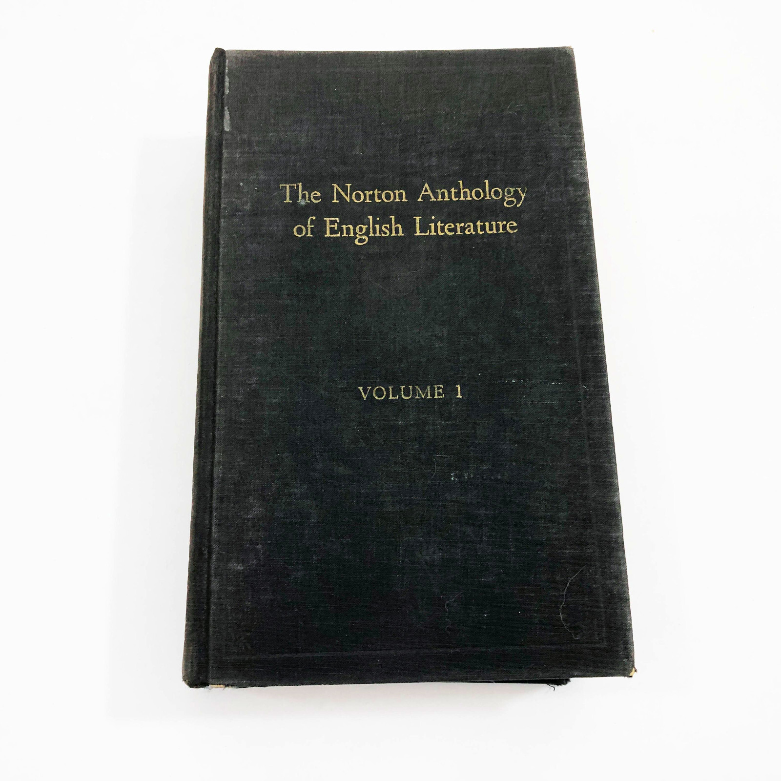 The Norton Anthology of English Literature First Edition 1962