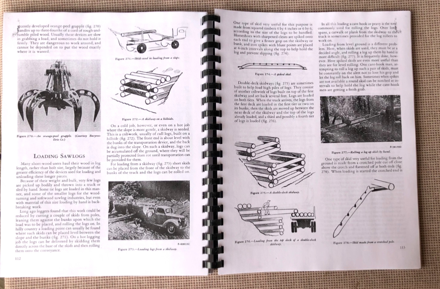 Northeastern Logger’s Handbook #6 1951 Reprint 8 1/2” x 11” USDA 160 Pages