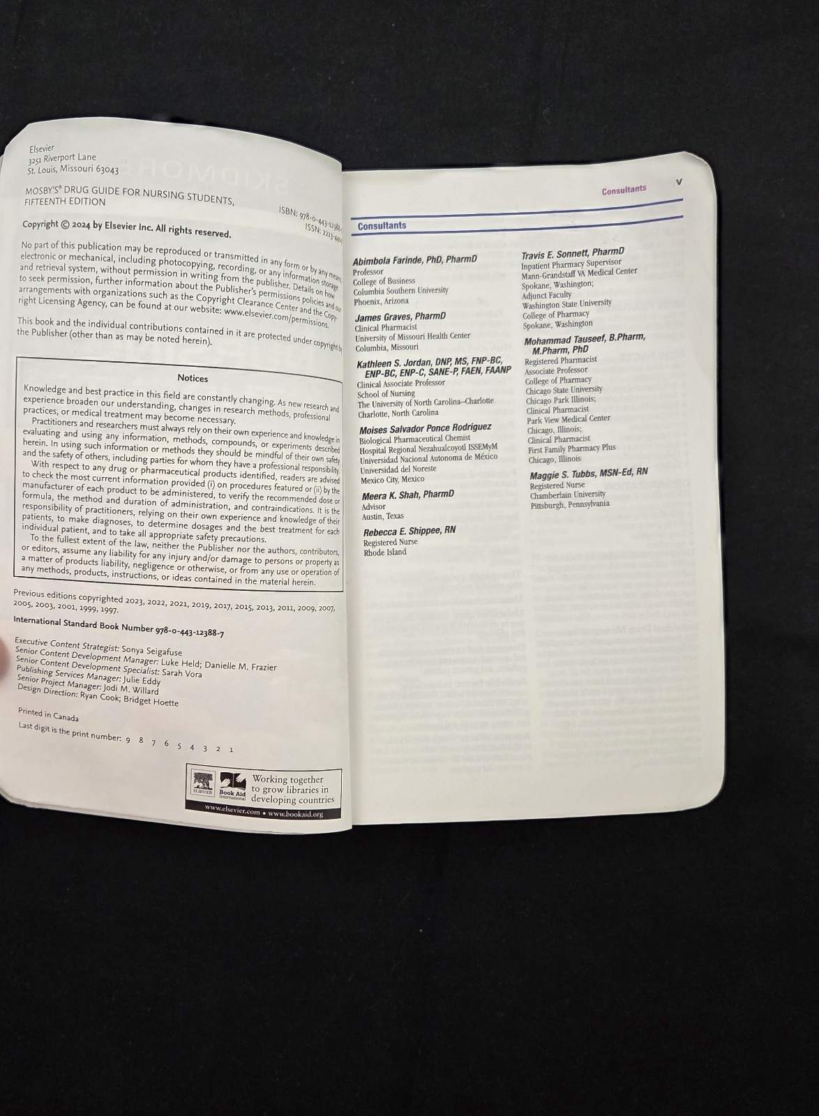 Mosbys Drug Guide For Nursing Students Pill And Medicine Identifier Book