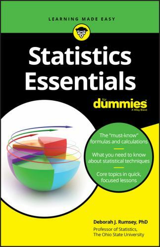Statistics Essentials For Dummies 9781119590309 by Rumsey, Deborah J.