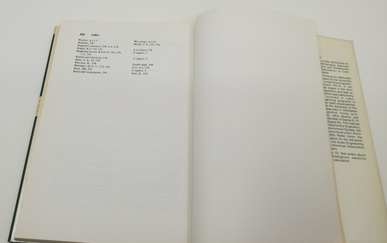 Algorithms for RPN Calculators by John A. Ball 1978 Edition Wiley Interscience