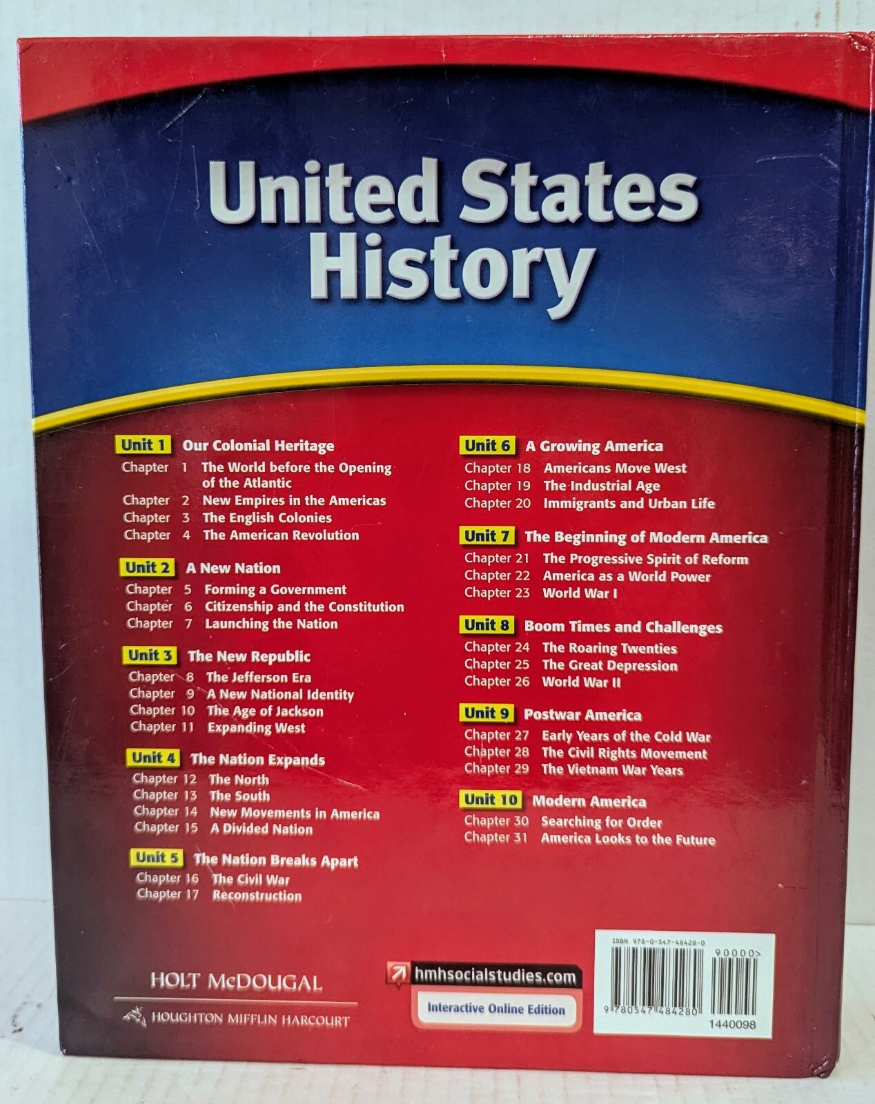 United States HIstory Holt McDougal