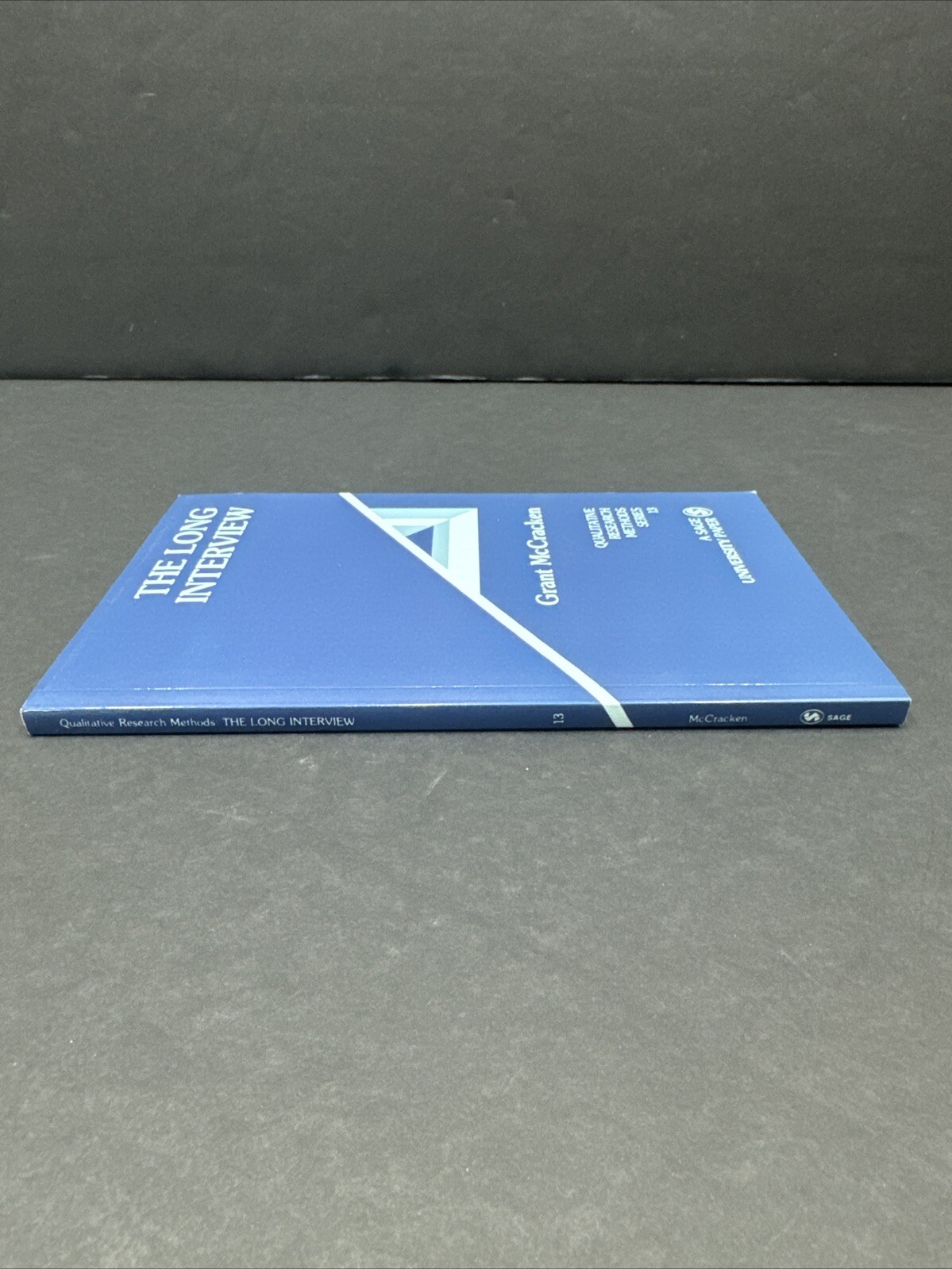 Qualitative Research Methods Long Interview by Grant McCracken (1988 Paperback)