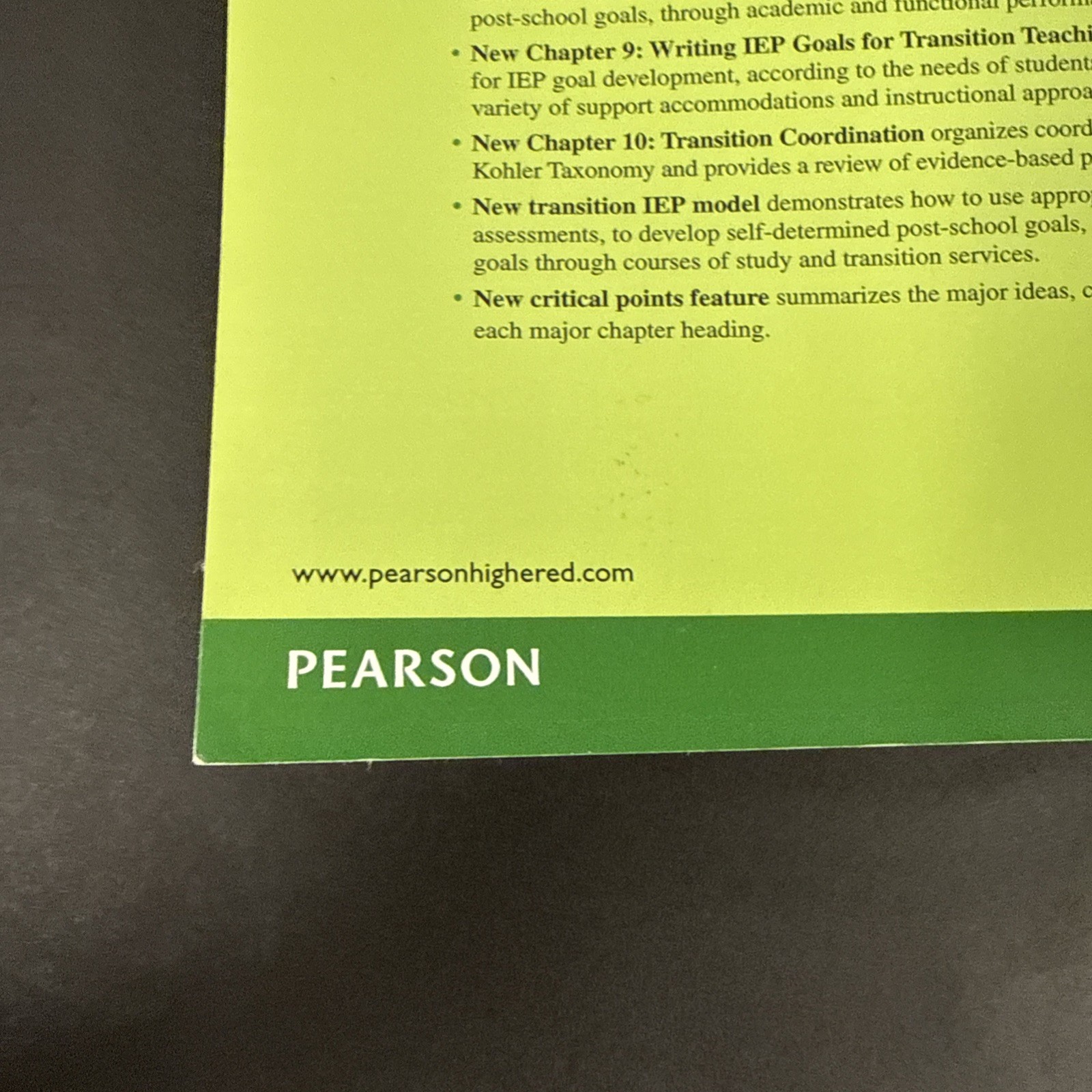PEARSON Transition Planning for Secondary Students with Disabilities by Robert..