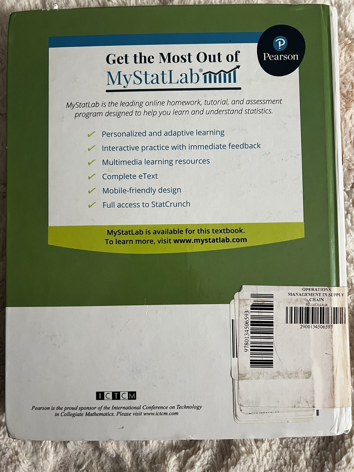 Statistics for Business and Economics by P. George Benson, James McClave and…