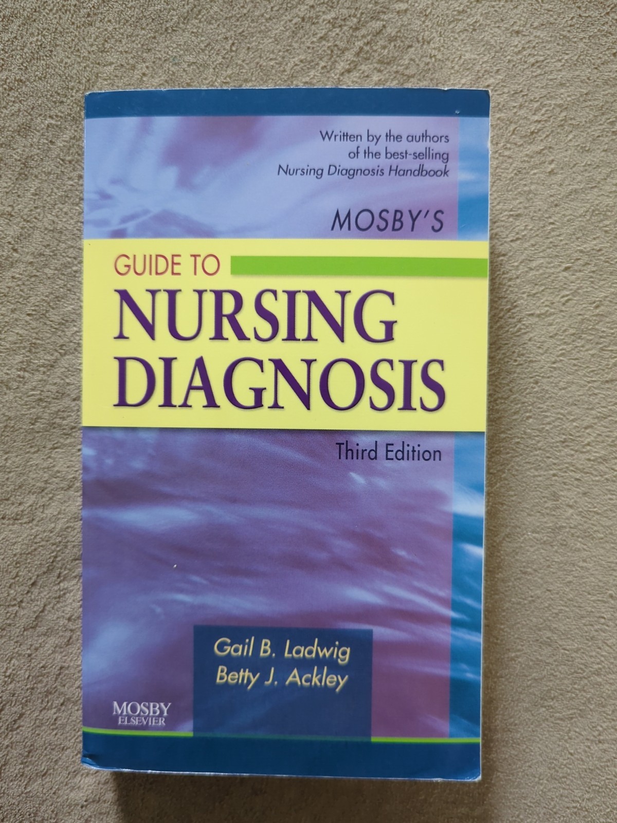 Early Diagnosis in Cancer Ser.: Mosby’s Guide to Nursing Diagnosis by Gail B….