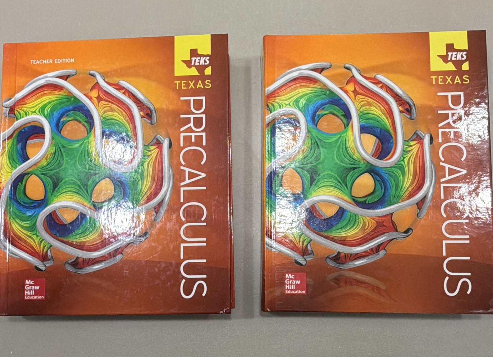 McGraw Hill Education TEKS Texas Precalculus Teacher’s Ed + Textbook Set