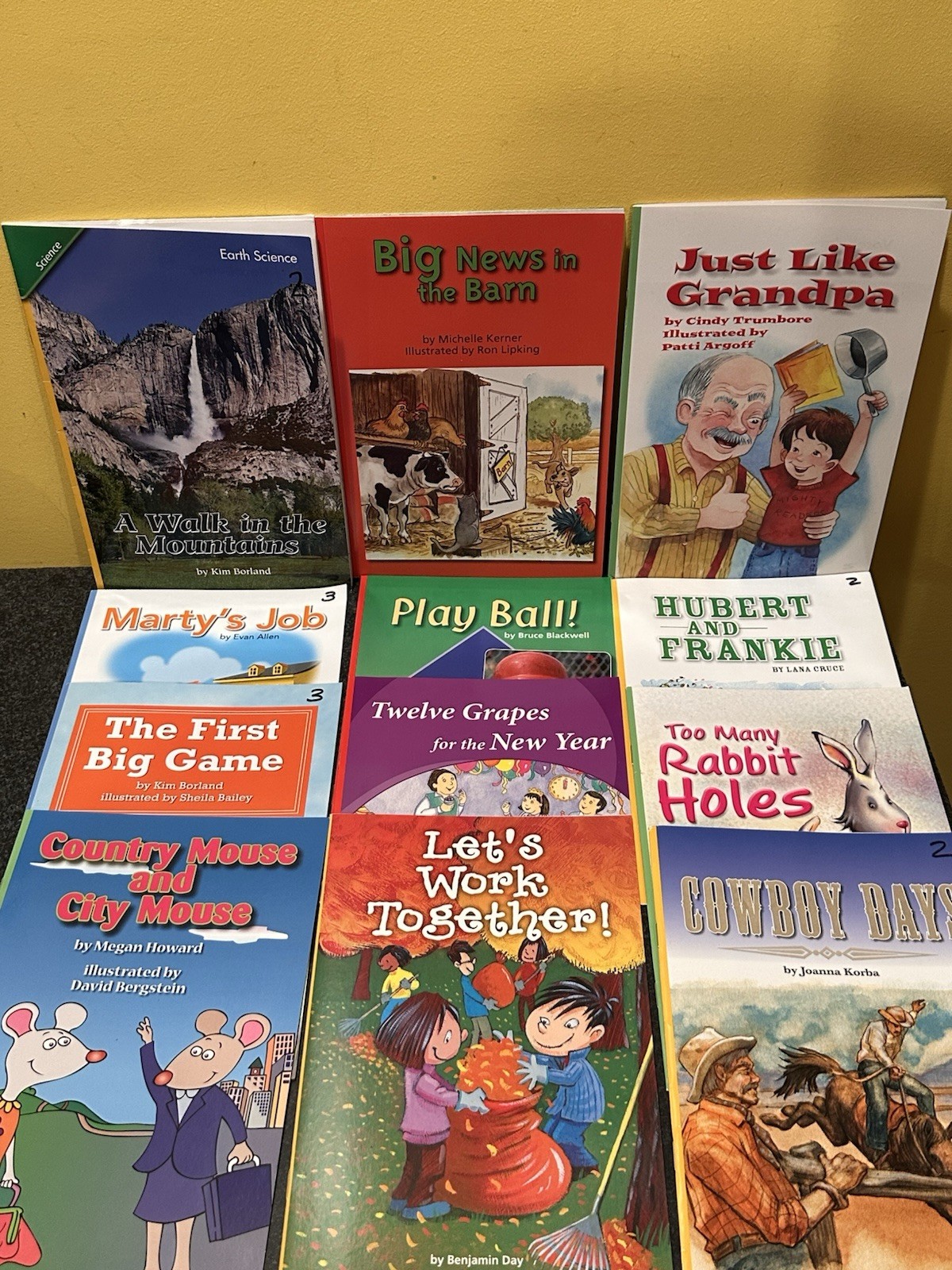 LOT OF 73 Scott Foresman/Pearson Grade 1-3 Easy Reader School Books Science Etc