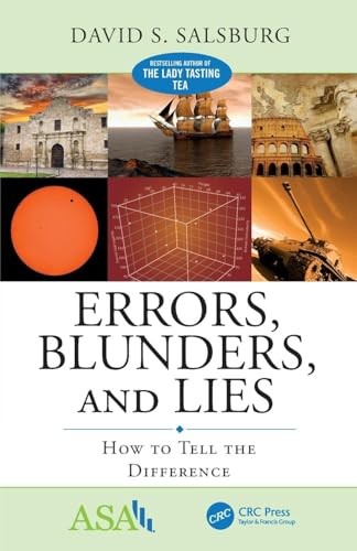 Errors, Blunders, and Lies: How to… by Salsburg, David S. Paperback / softback