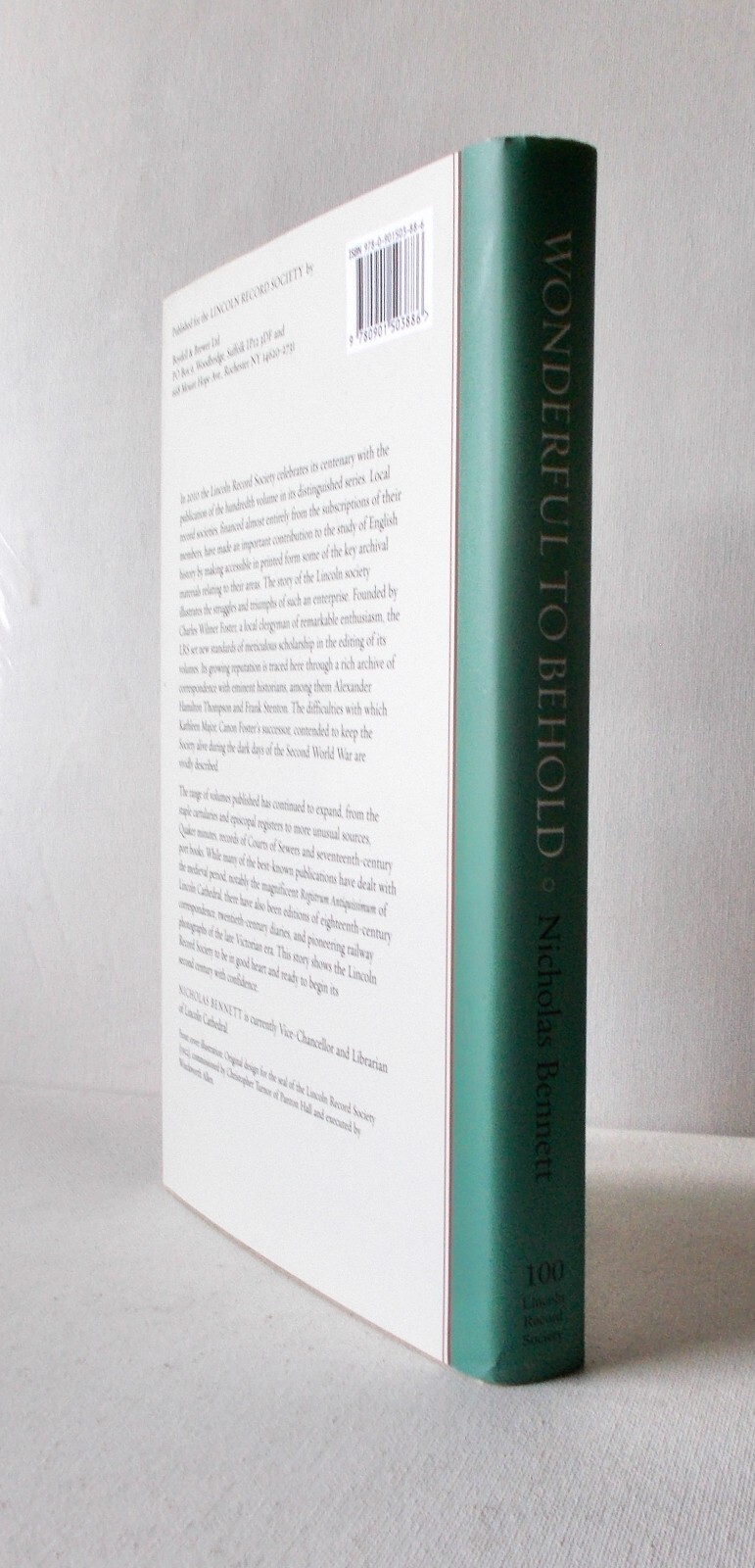 Wonderful to Behold. Hardback. Free Postage.