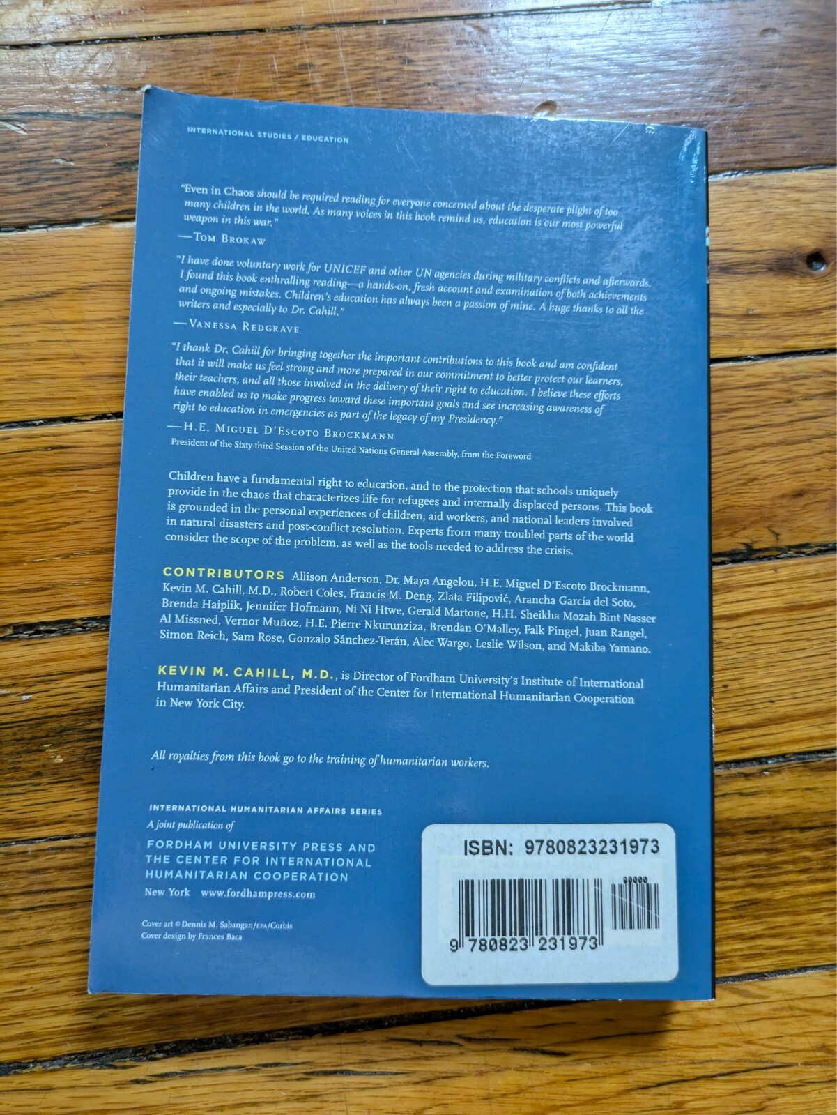Even in Chaos: Education in Times Of Emergency, by Kevin M. Cahill (Trade PB)