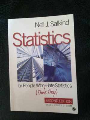 Statistics for People Who (Think They) – Paperback, by Salkind Neil J. – Good