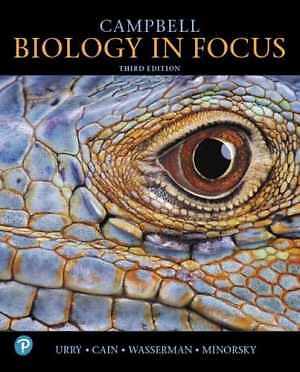 Campbell Biology in Focus – Hardcover, by Urry Lisa; Cain Michael; – Good