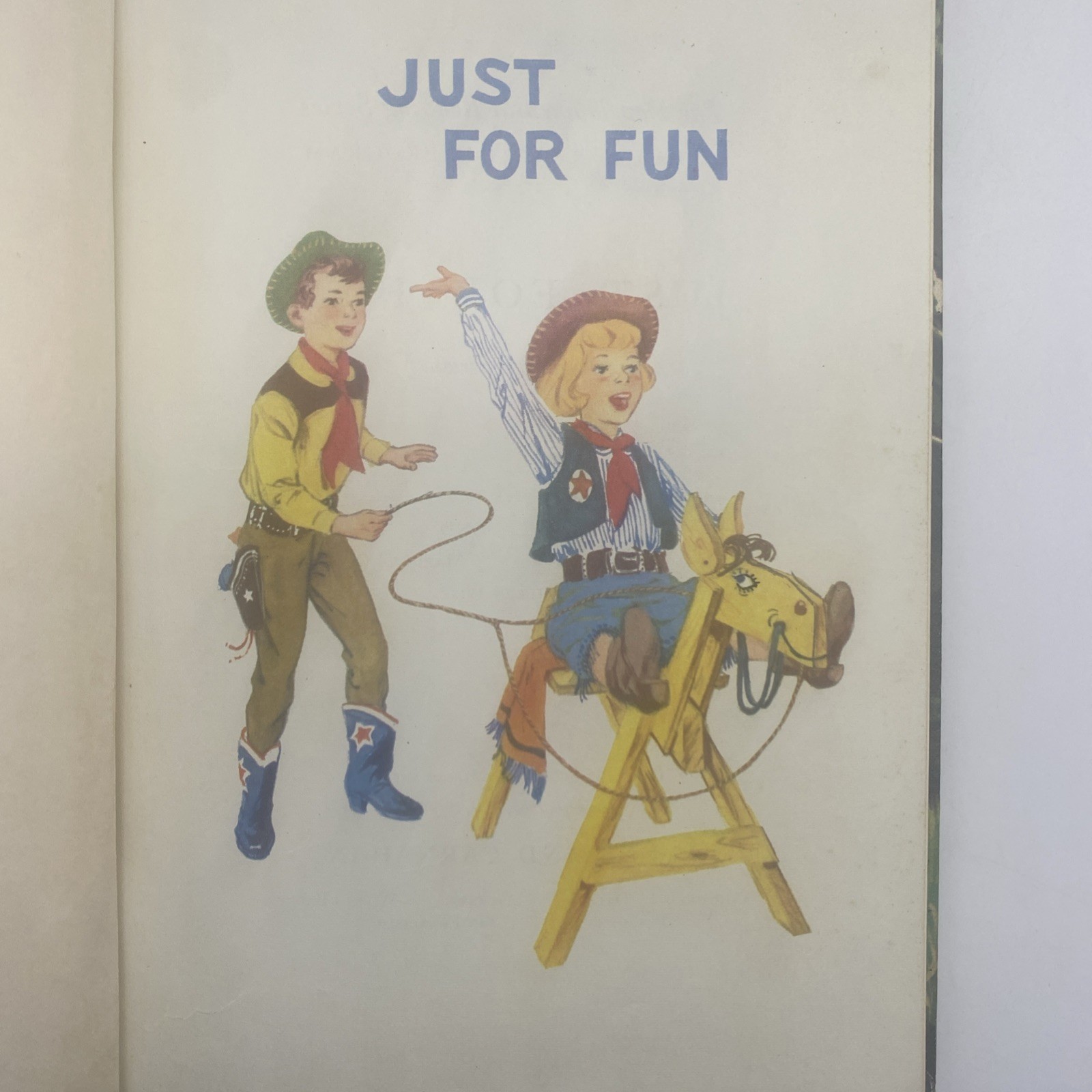 Just For Fun Vintage Hardcover By Guy Bond 1962