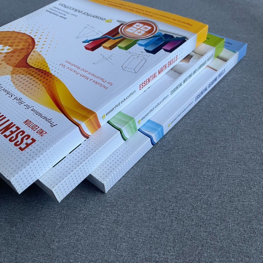 Essential Reading Skills, Preparation for High School Equivalency Tests Lot Of 3