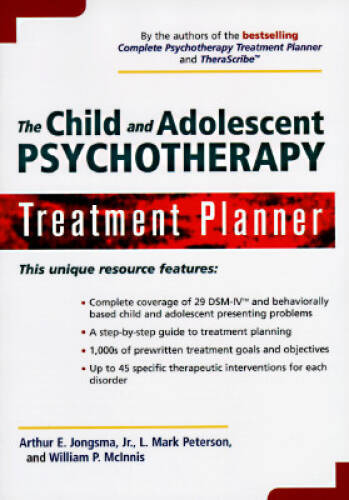 The Child and Adolescent Psychotherapy Treatment Planner – Paperback – VERY GOOD