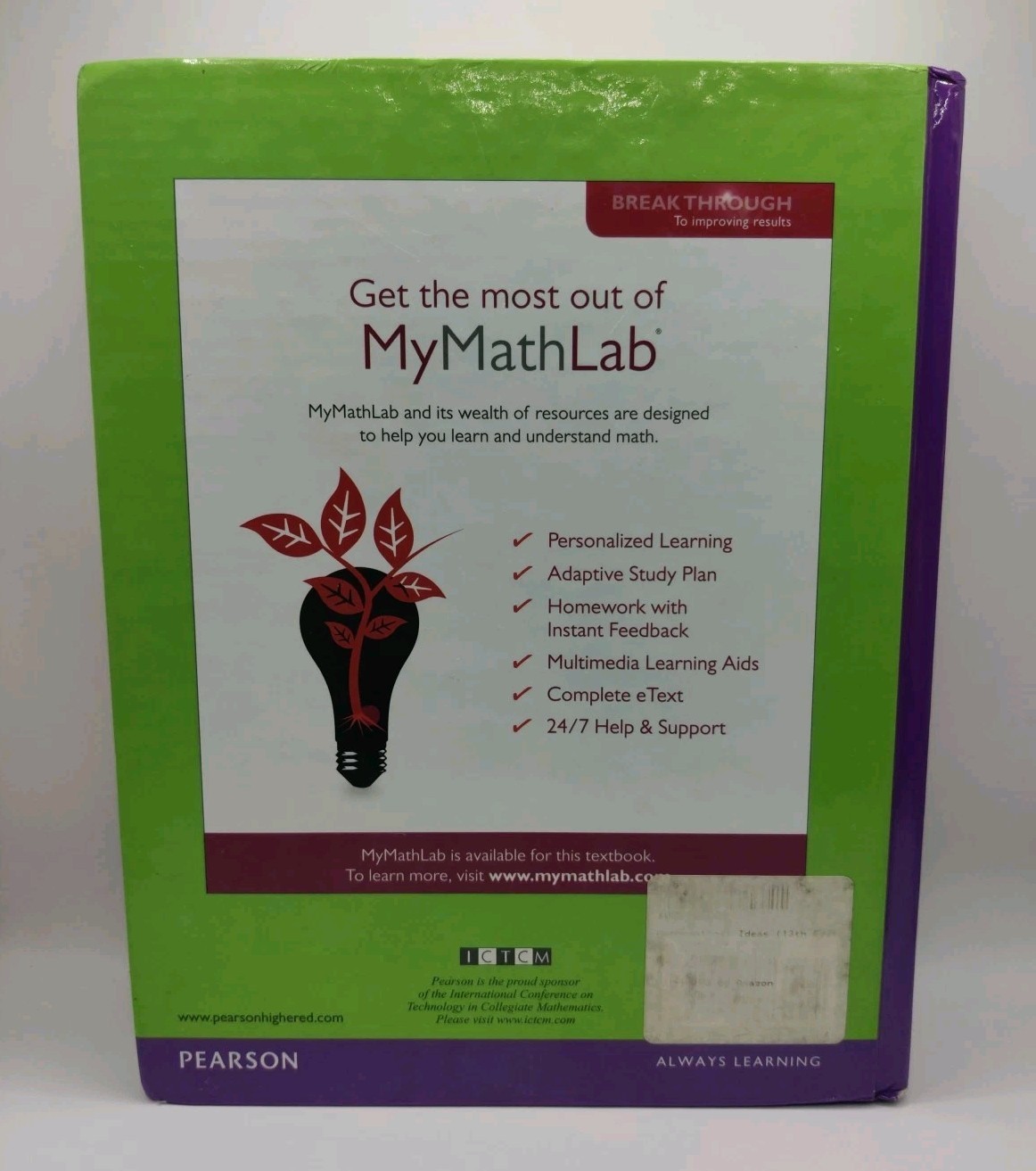 Mathematical Ideas by Miller, Heeren, Hornsby 13th Edition Hardcover Pearson