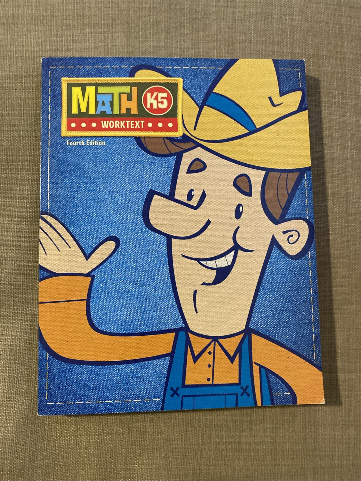 BJU PRESS Math K5 Kinder Worktext Fourth Edition Unused