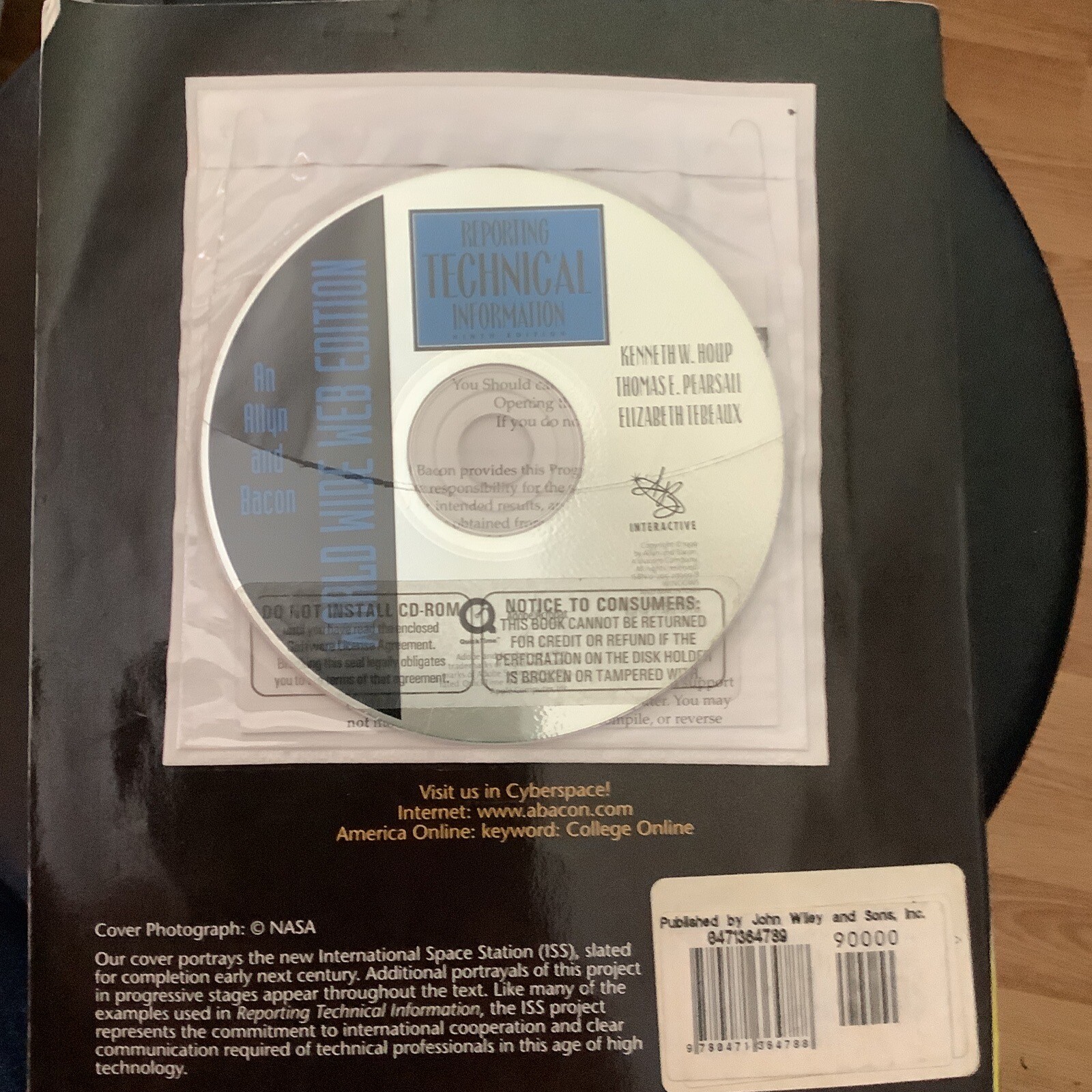 Reporting Technical Information, Pearsall, Thomas E., Tebeaux, Elizabeth, Houp,