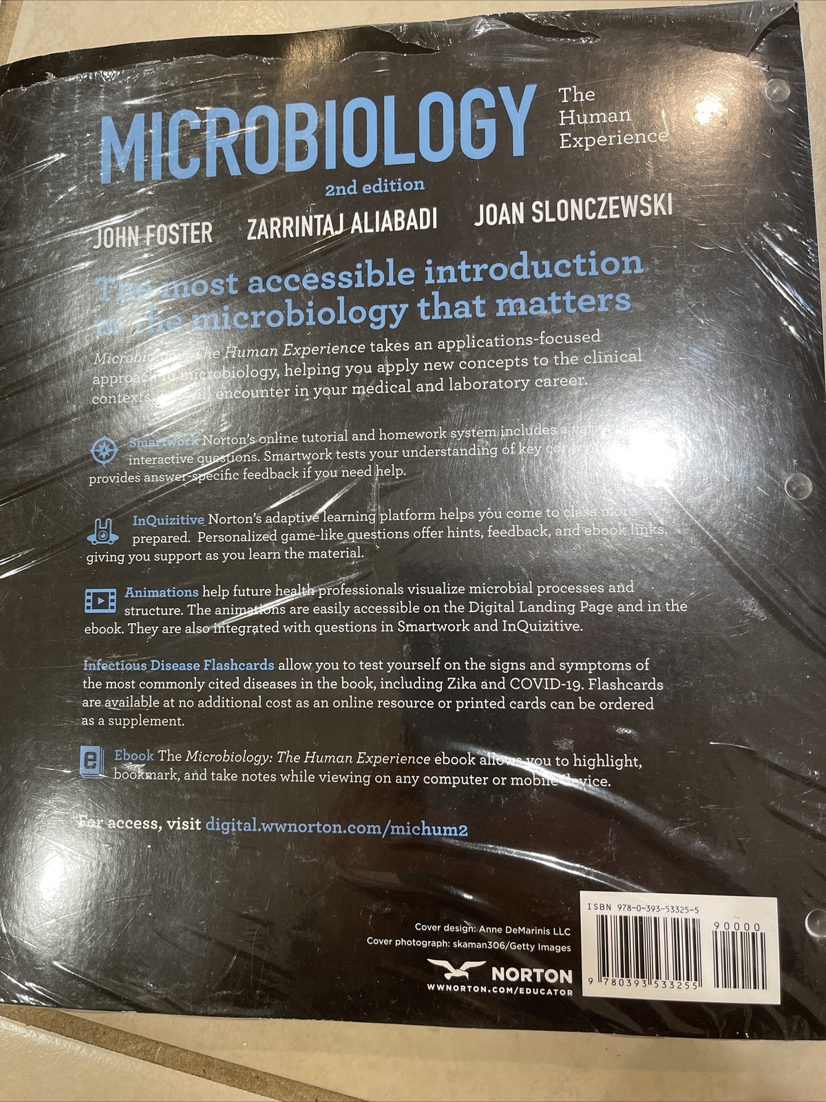 Microbiology: The Human Experience Loose Leaf 2nd Edition NEW