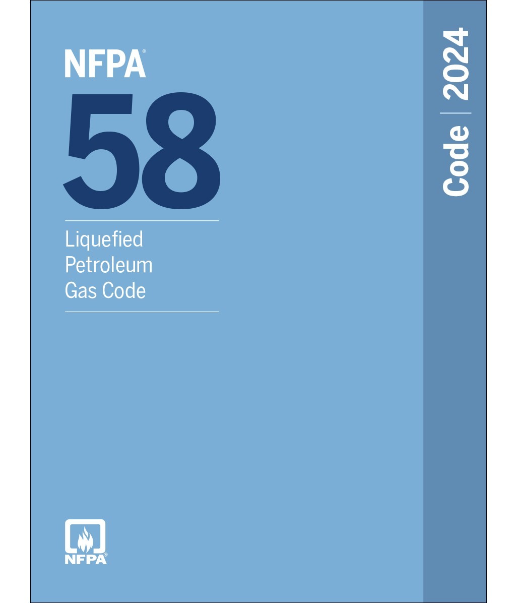 NFPA 58 Liquefied Petroleum Gas Code – 2024 Edition Paperback