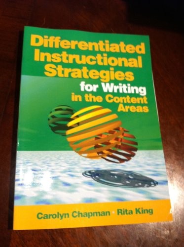 Differentiated Instructional Strategies: One Size Doesn’t Fit All by