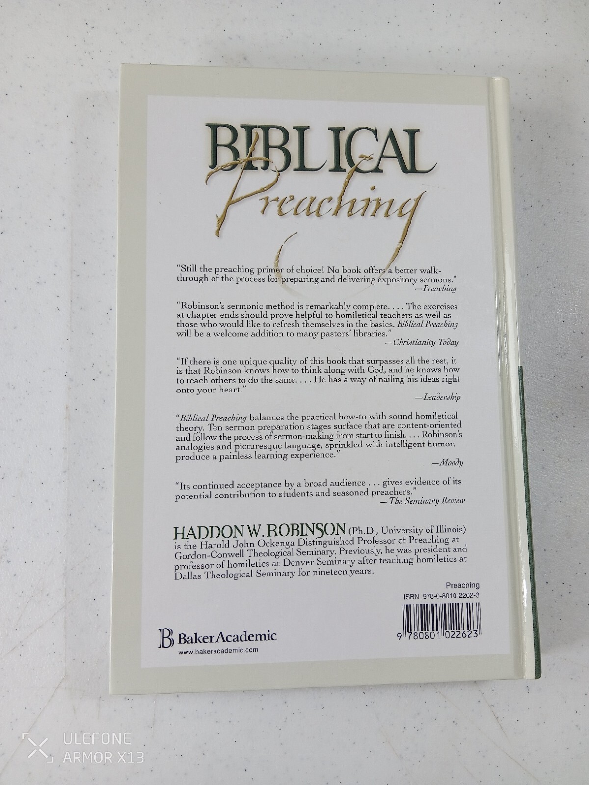 Biblical Preaching Haddon W Robinson 2nd ED Baker Academic 2008