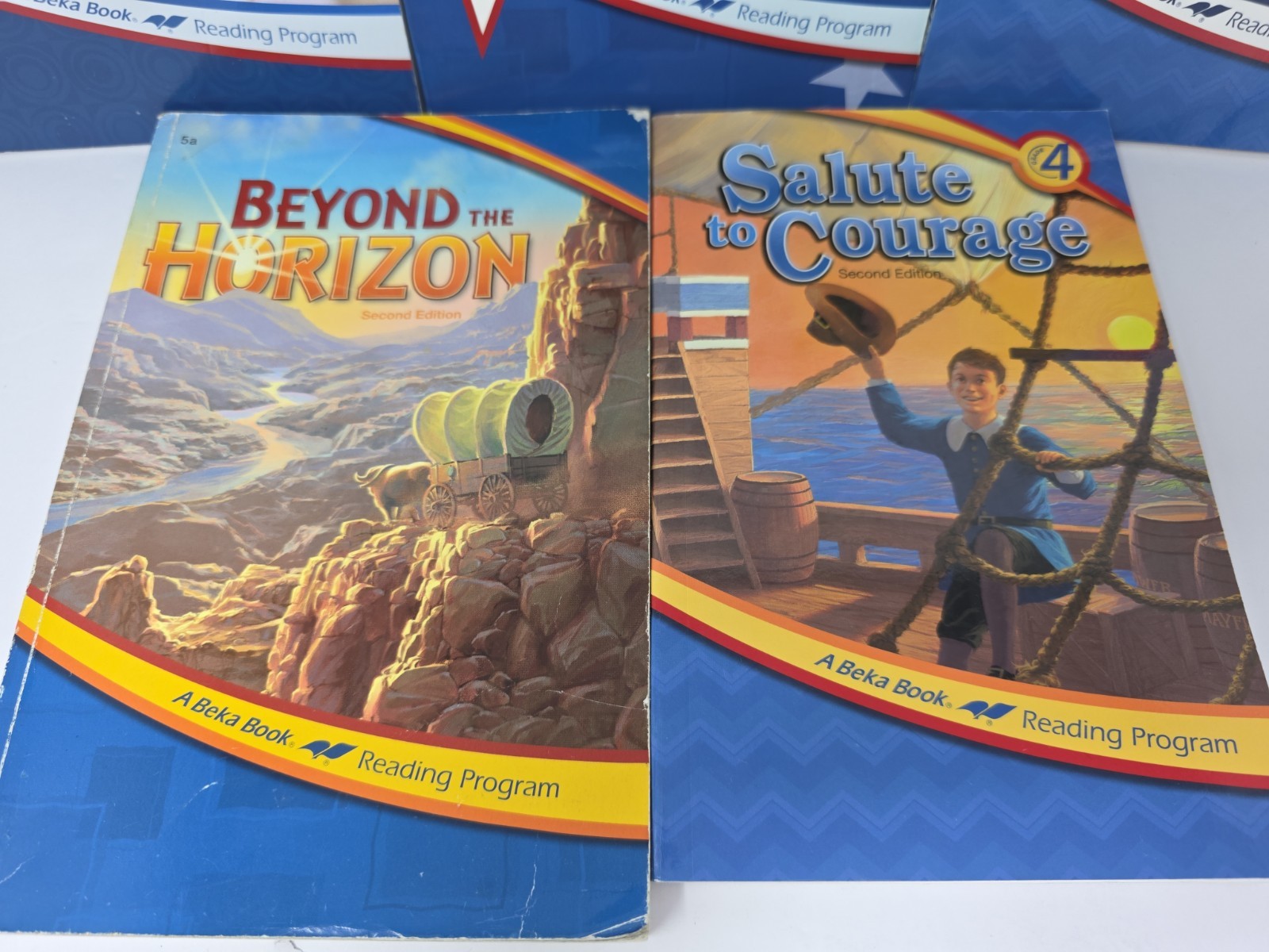 Abeka 4 & 5 Readers A Beka Book Reading Program Lot Of 5 Christian Homeschool