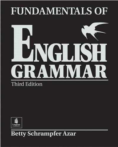 Fundamentals of English – Paperback, by Azar Betty Schrampfer – Acceptable w