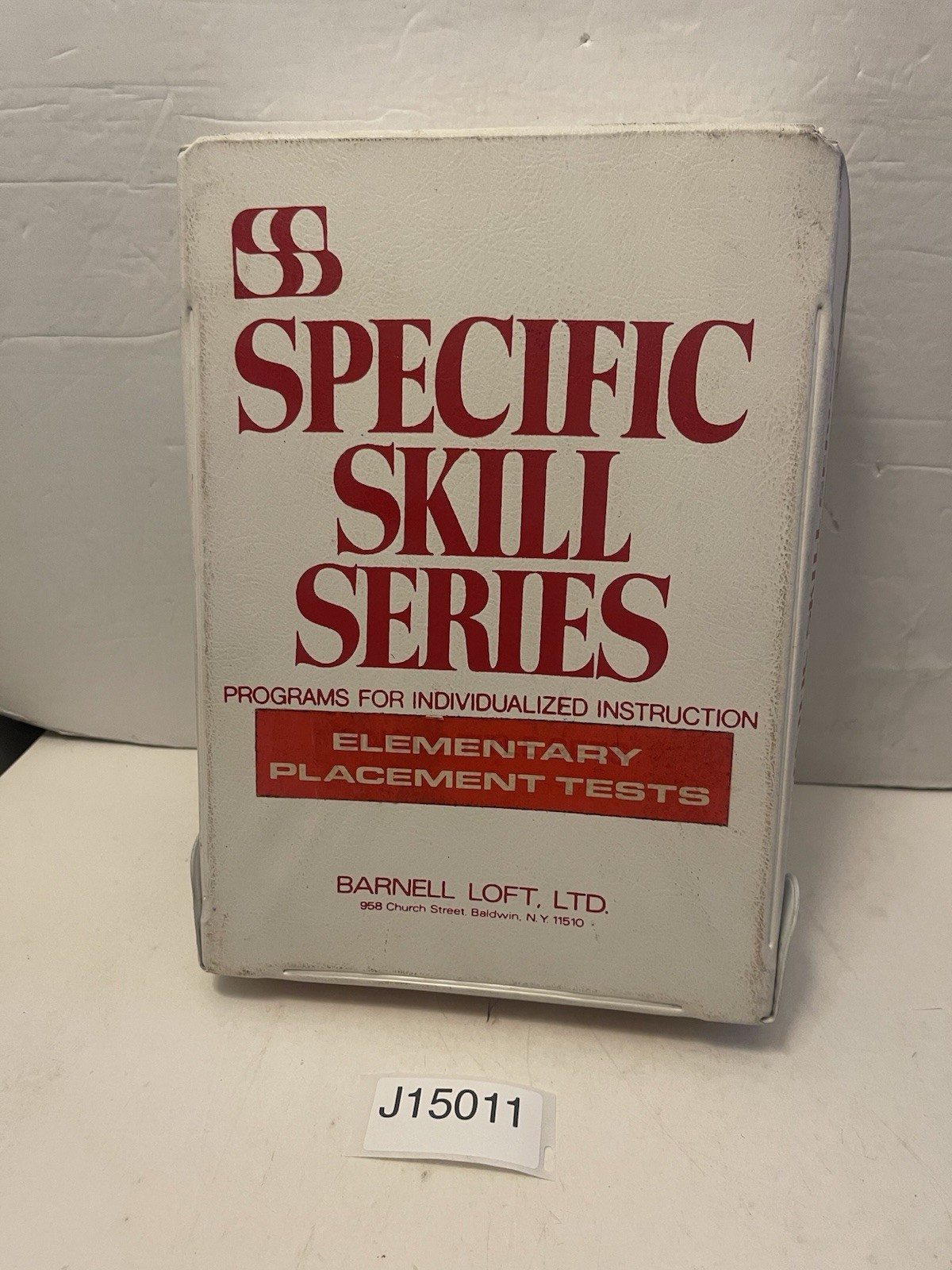 Specific Skill Series Box Set of 9 Books Elementary Placement Test 1977 Vintage