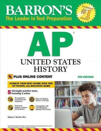 Barron’s AP United States History, 4th Edition : With Bonus Online Tests by…