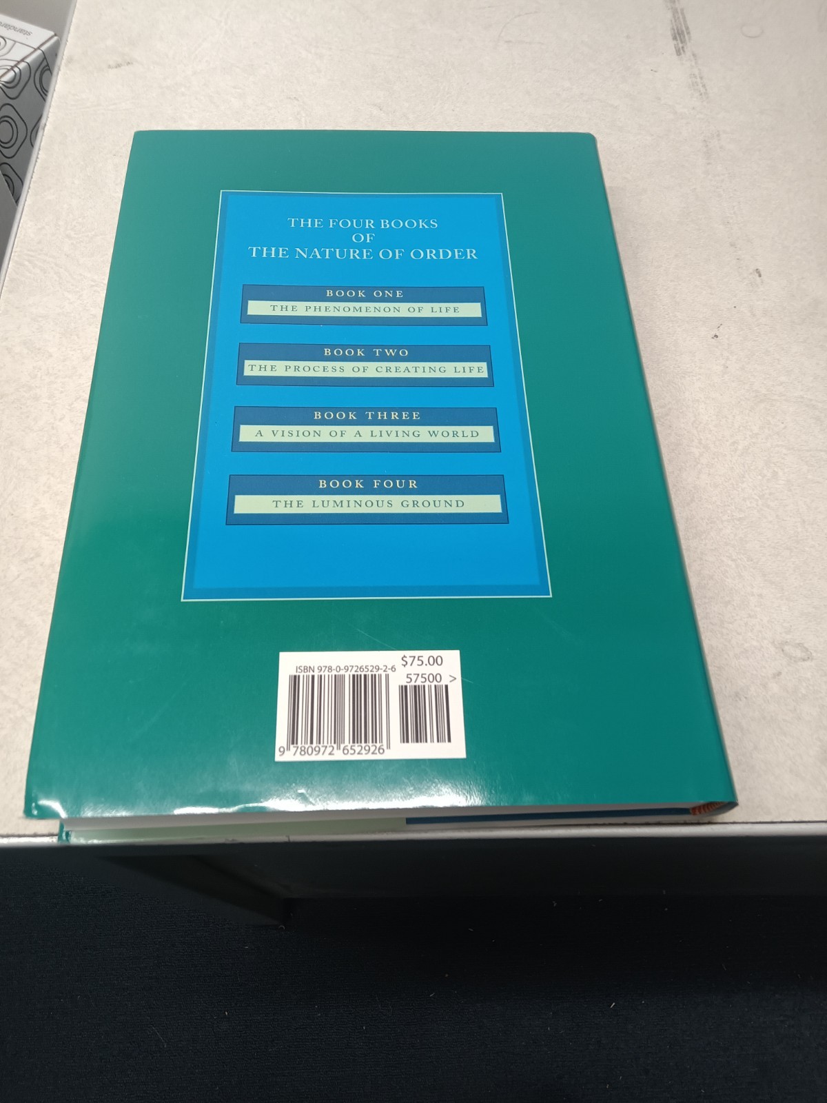 The Process of Creating Life: Nature of Order, Book 2: An Essay on the Art of B,