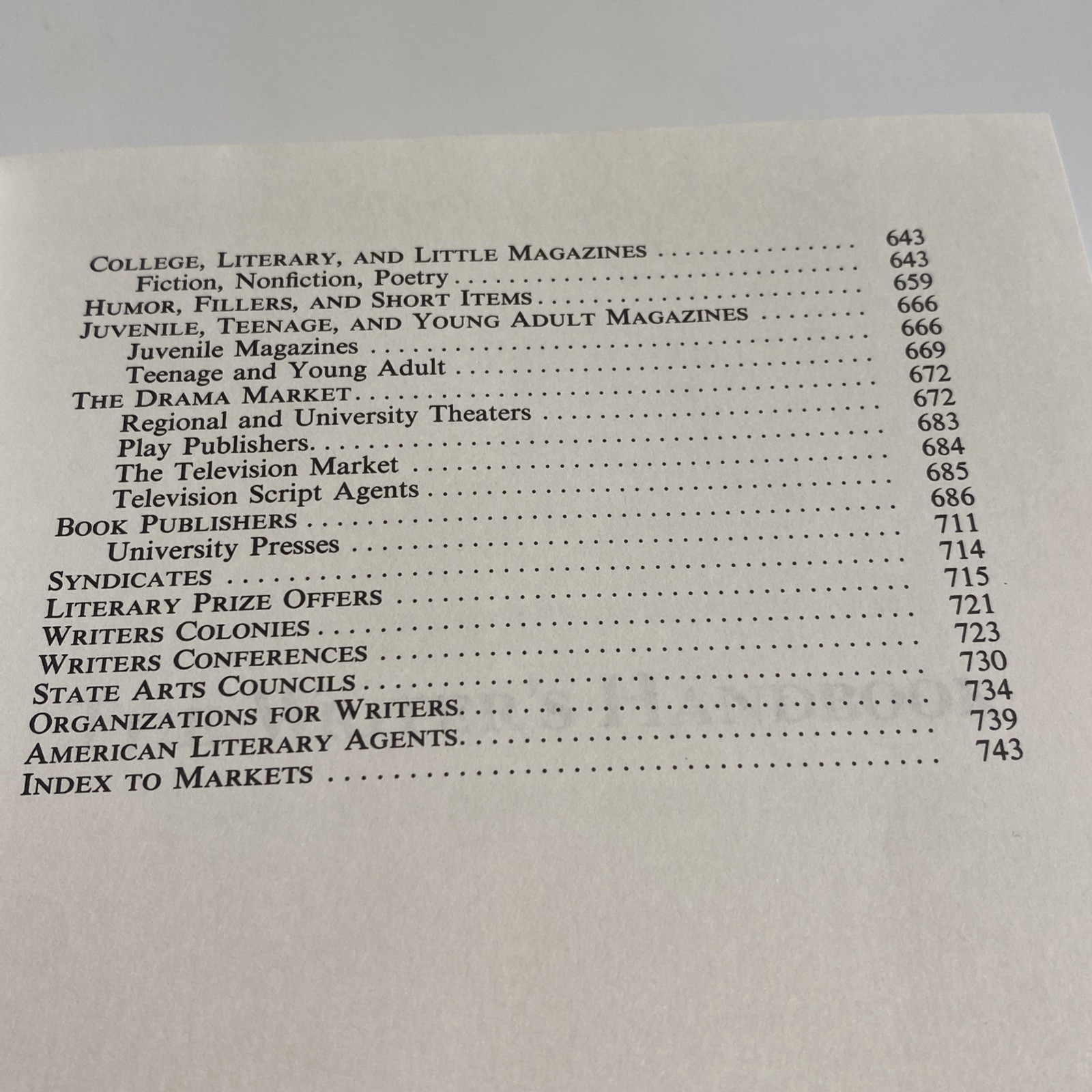 The Writer’s Handbook, 1990 by Sylvia K. Burack (paperback, Revised edition)