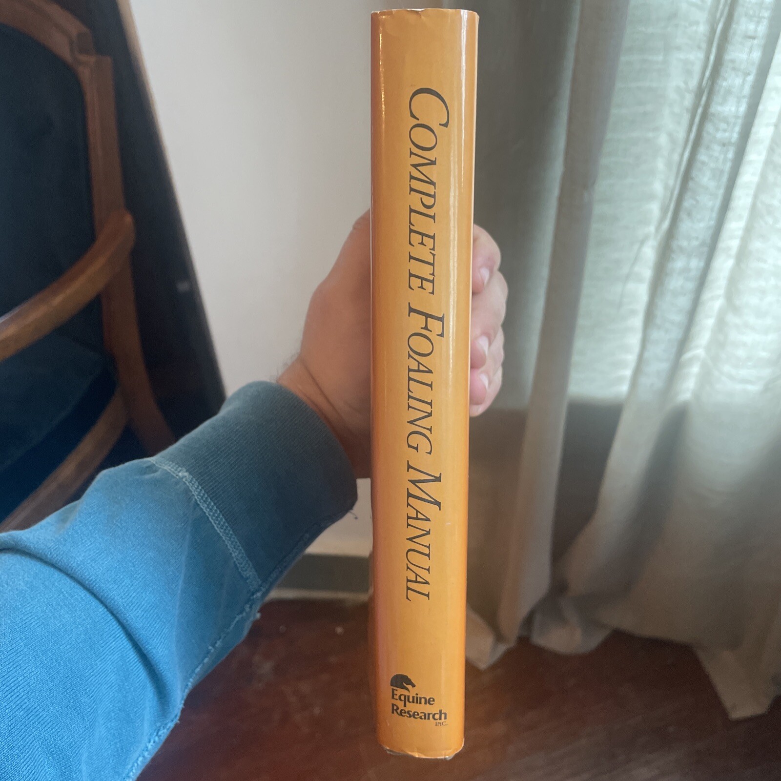 Rare Complete Foaling Manual, Jones, Theresa Hard Cover VG